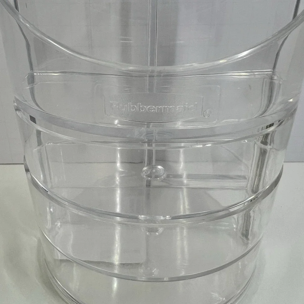 Rubbermaid vintage clear